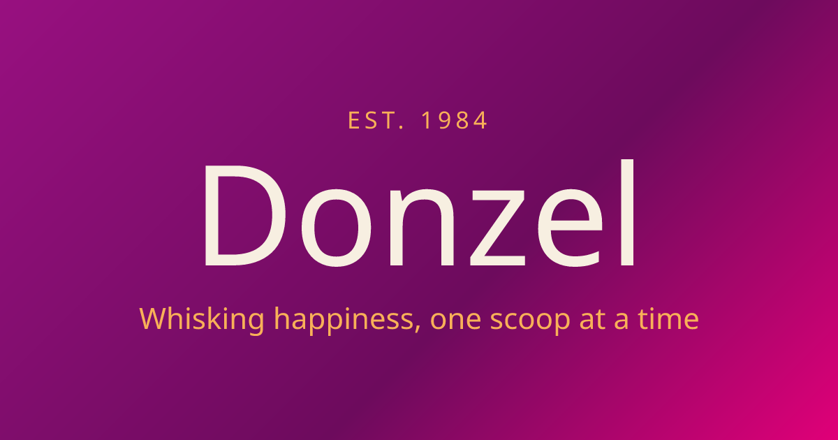 Donzel - The Don of ice cream